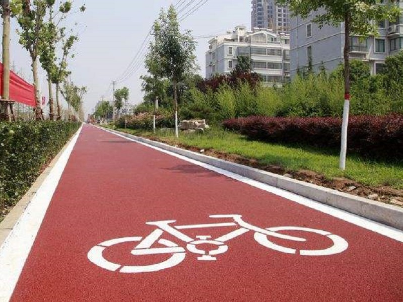 彩色瀝青路面-非機(jī)動車道